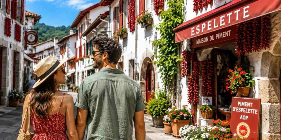 Visiter Espelette avec un guide privé